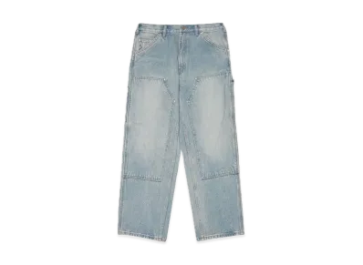 Supreme Double Knee Painter Pant "Washed Blue" (23SS)