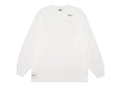 Wtaps Visual Uparmored / LS / Cotton "White"