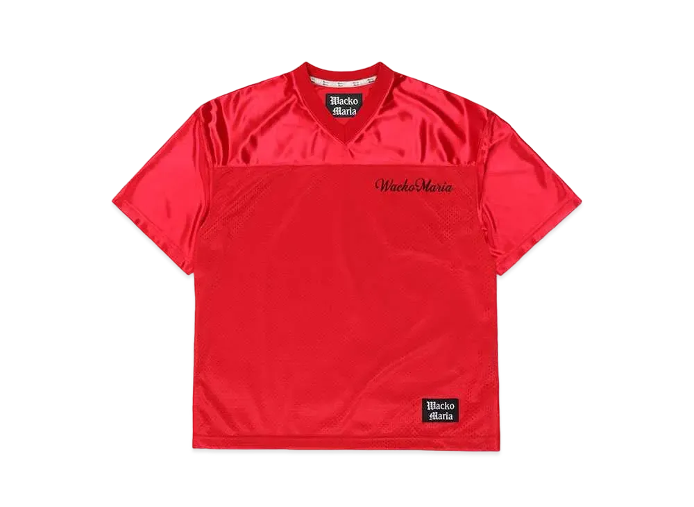 WACKO MARIA Football Jersey "Red"