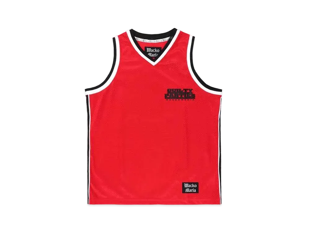 WACKO MARIA Basketball Jersey "Red"