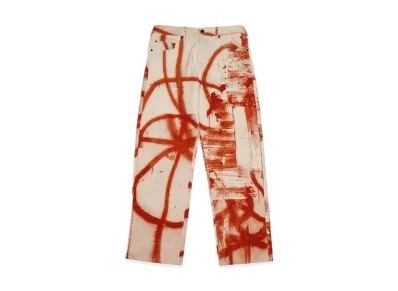 Supreme Christopher Wool/Supreme Regular Jean "Red"