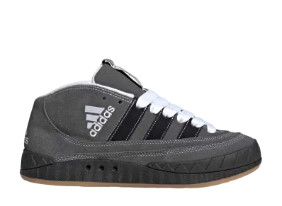 YNuK × adidas Adimatic Mid "Grey Five/Core Black/Off White"