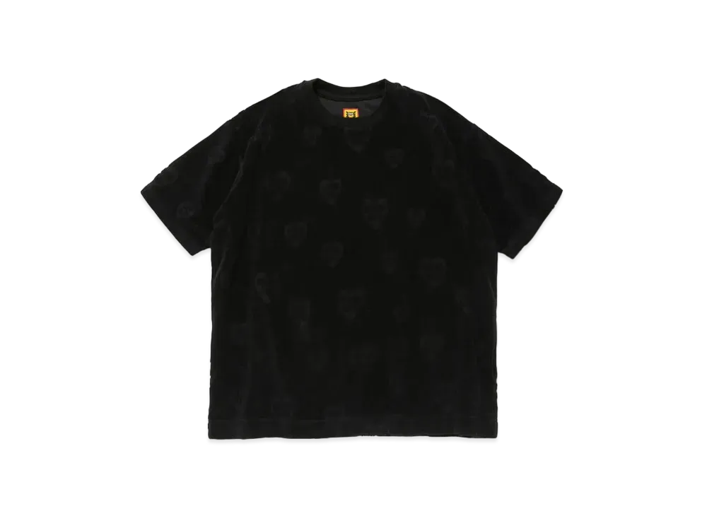 HUMAN MADE Heart Pile T-Shirt "Black"