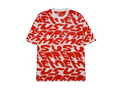 Supreme Stacked Intarsia S/S Top "White"