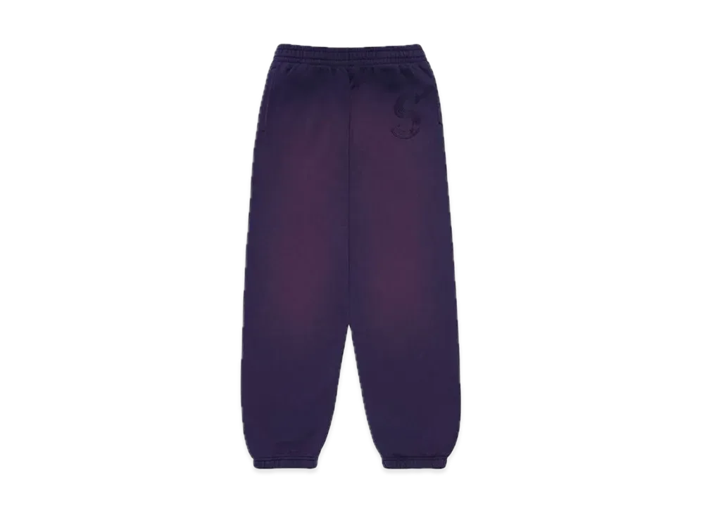 Supreme Overdyed S Logo Sweatpant "Purple"