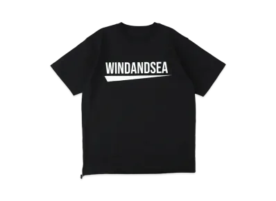 WIND AND SEA Recycled Fishing Net Nylon Tee "Black"