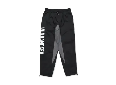 WIND AND SEA Recycled Fishing Net Nylon Pants "Black"