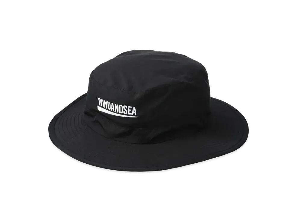 WIND AND SEA Recycled Fishing Net Nylon Hat "Black"