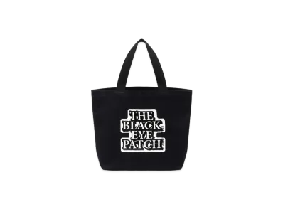 Black Eye Patch OG Label Tote Bag Medium "Black"