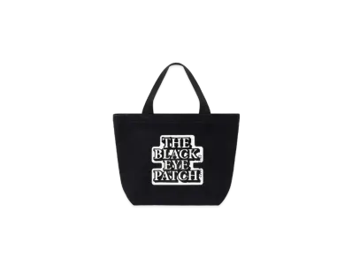 Black Eye Patch OG Label Tote Bag Small "Black"