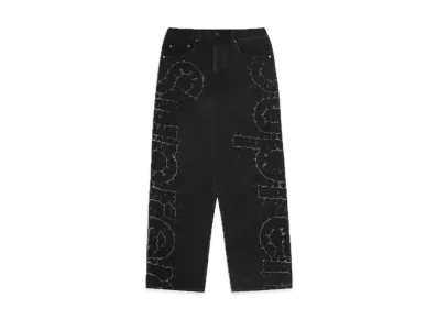 Supreme Shibori Loose Fit Jean "Black"