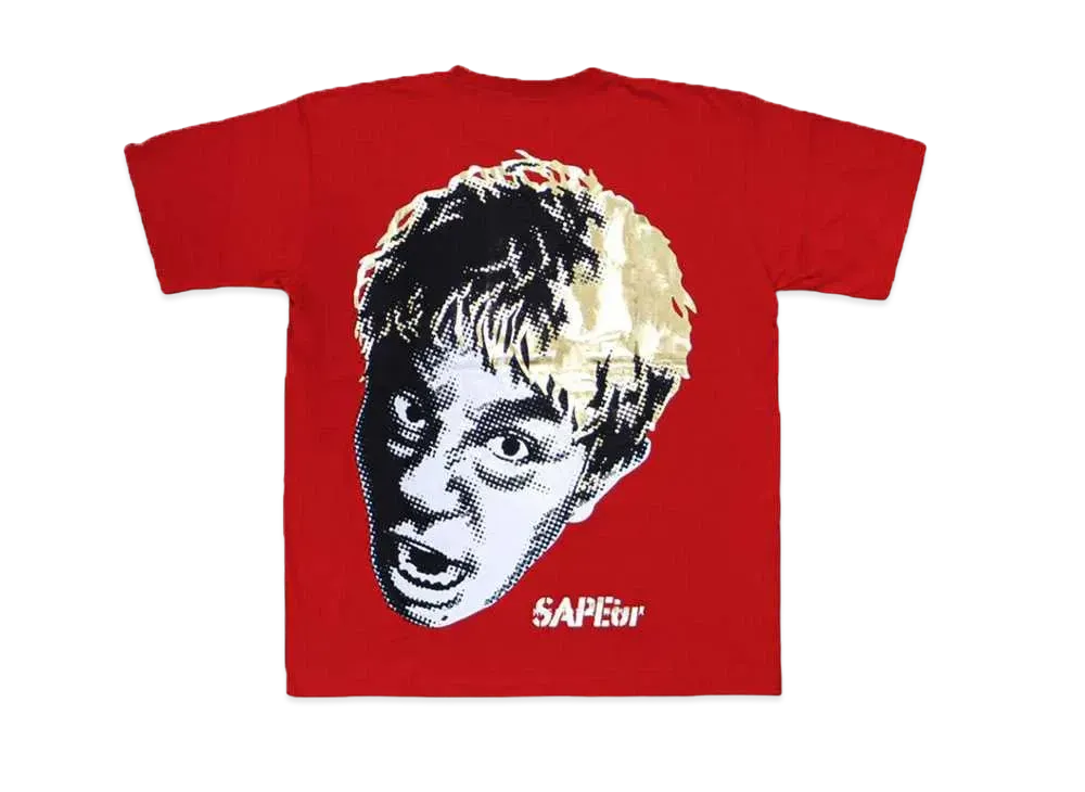SAPEur x MASATOSHI HAMADA 60th Anniv Gold Leaf S/S Tee "Red"