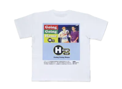 SAPEur x MASATOSHI HAMADA G.G.H S/S Tee "White"