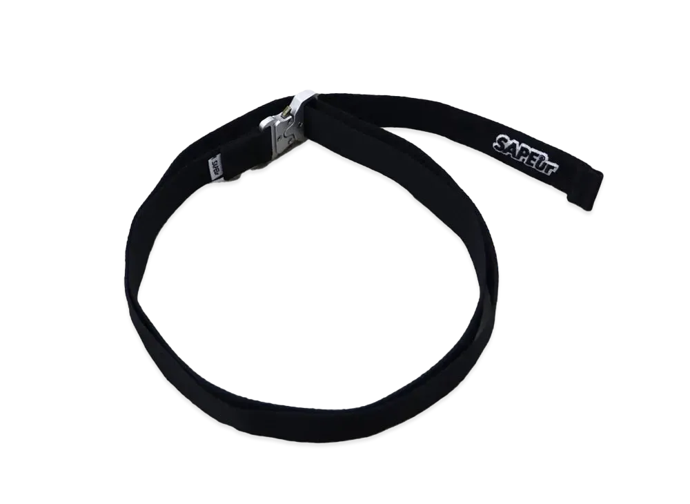 SAPEur Nallow Buckle Belt Shadowlogo "Black"
