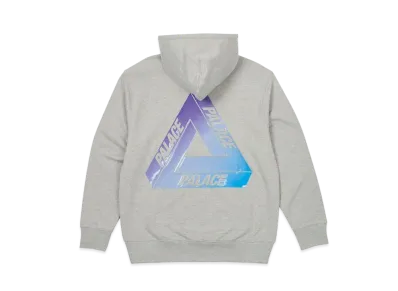 PALACE Ombre Tri-Ferg Hood "Grey Marl"