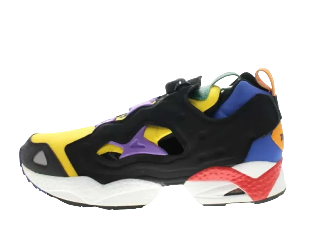 XLARGE × Reebok Instapump Fury "Yellow/Purple""