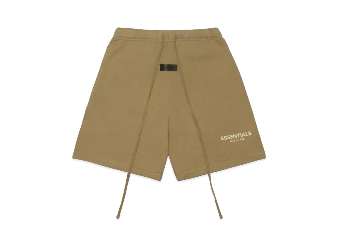 FEAR OF GOD ESSENTIALS Oak Relaxed Sweat Shorts "Oak"