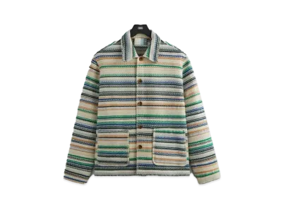 Kith Woven Stripe Coaches Jacket "Current"