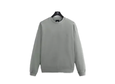Kith Crystal Wash Interlock Vintage Crewneck "Haze"