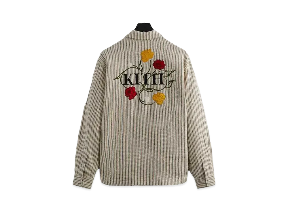 キス L/S ボクシー カラー オーバーシャツ "ロフト"