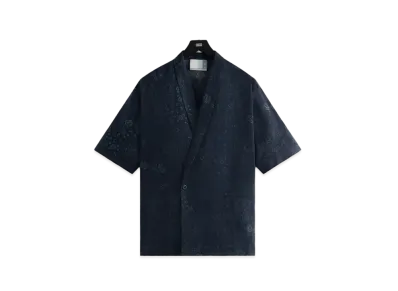 Kith Cupro Linen Thompson Crossover Shirt "Nocturnal"
