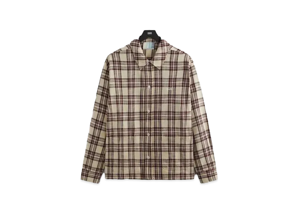 Kith L/S Boxy Collared Overshirt #1 "Magma"