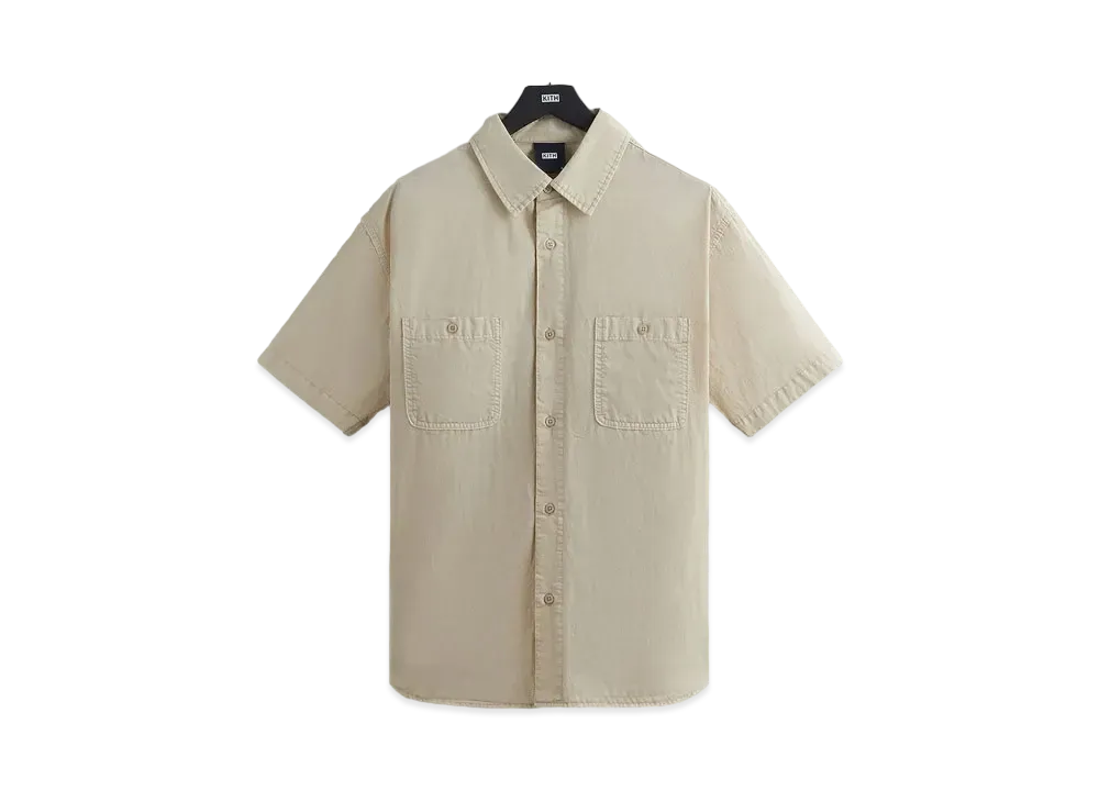Kith Washed Cotton Apollo Shirt "Oxide"