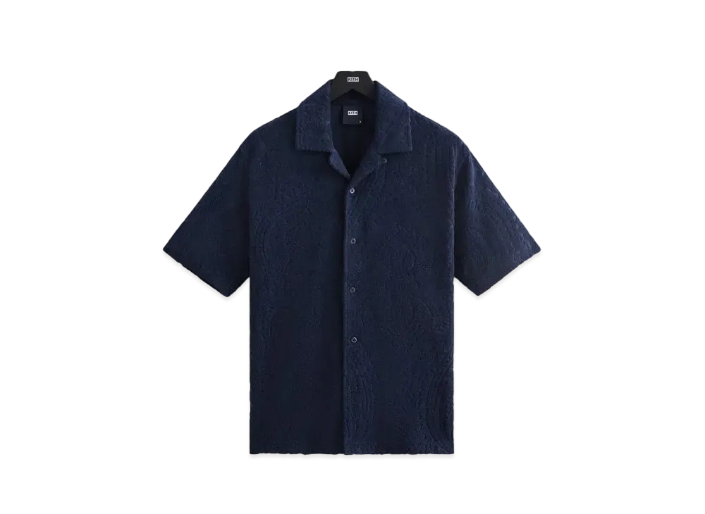 Kith Thompson Camp Collar Shirt "Nocturnal"