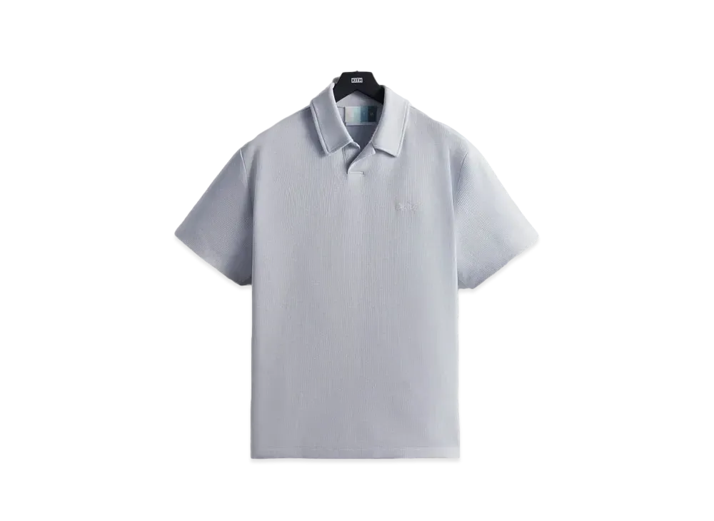 Kith Micro Waffle Drew Polo "Angelite"
