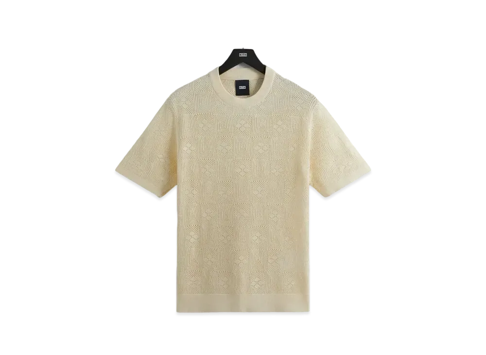 Kith Tilden Crochet Shirt "Sandrift"