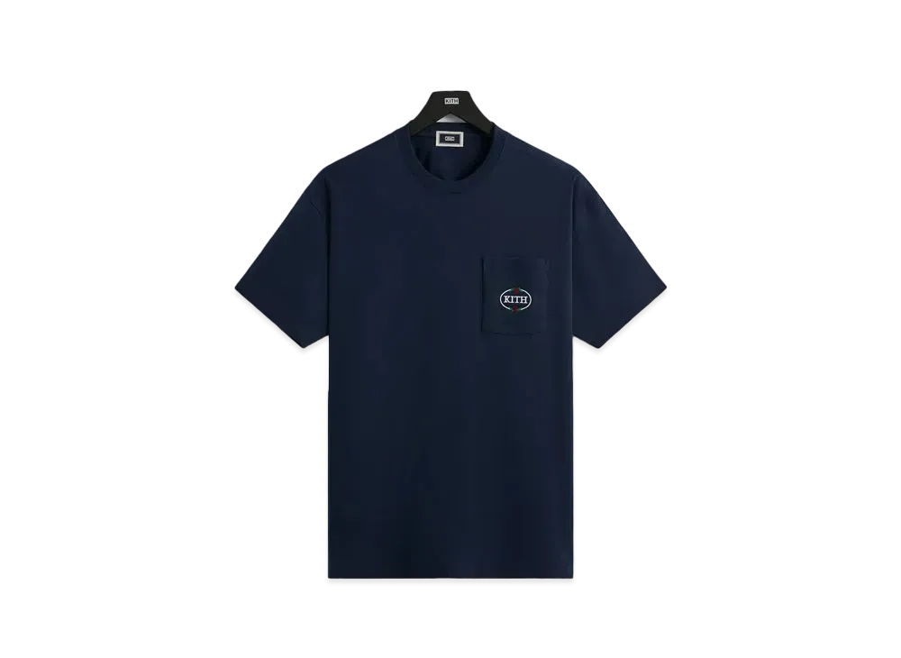 キス NY ローズ ポケット Tシャツ "ノクターナル"