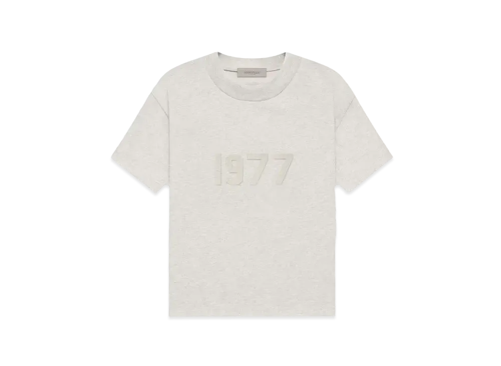 FEAR OF GOD ESSENTIALS WOMEN'S 1977 T-SHIRT "Light Oatmeal"