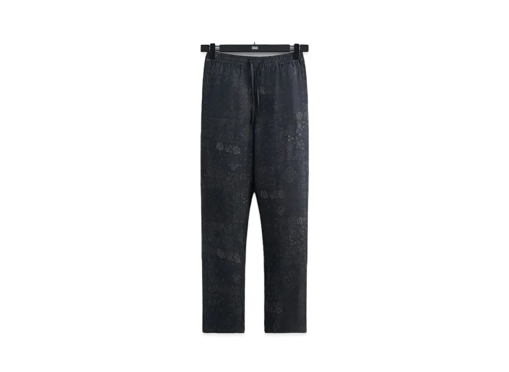 Kith Cupro Linen Barrow Pant "Black"