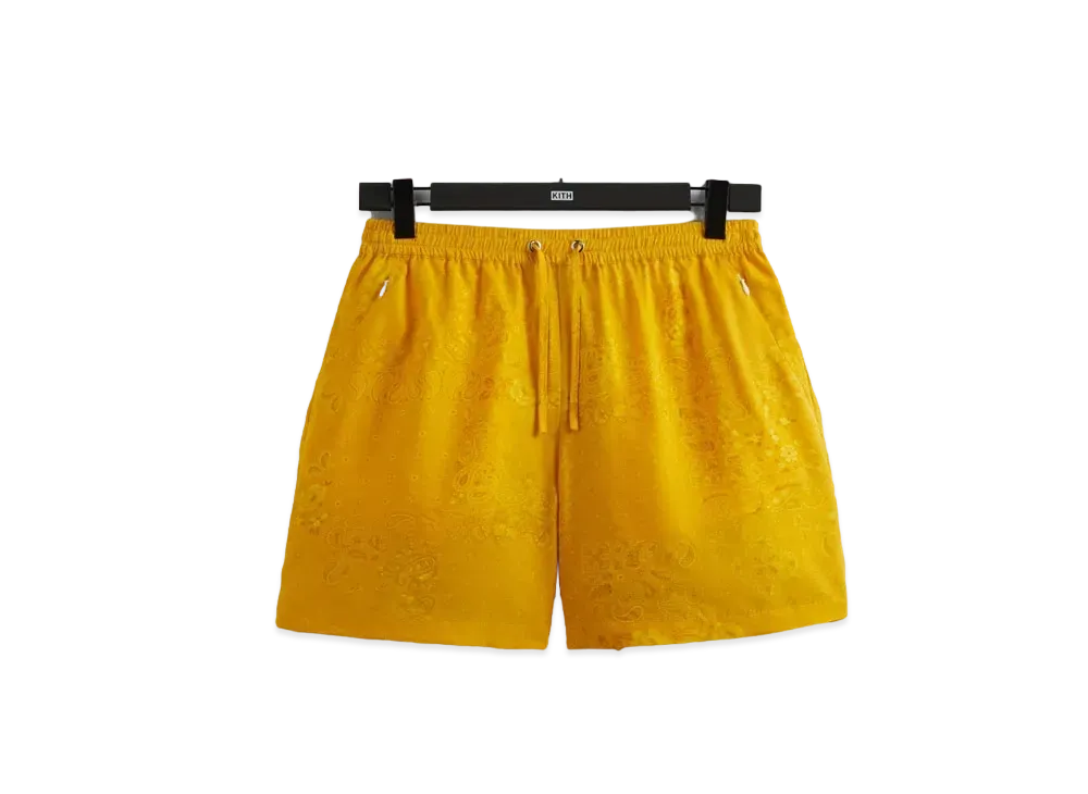 Kith Cupro Linen Cedar Short "Opulence"