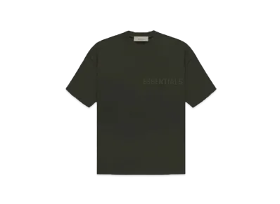FEAR OF GOD ESSENTIALS SS Tee "Off-Black"