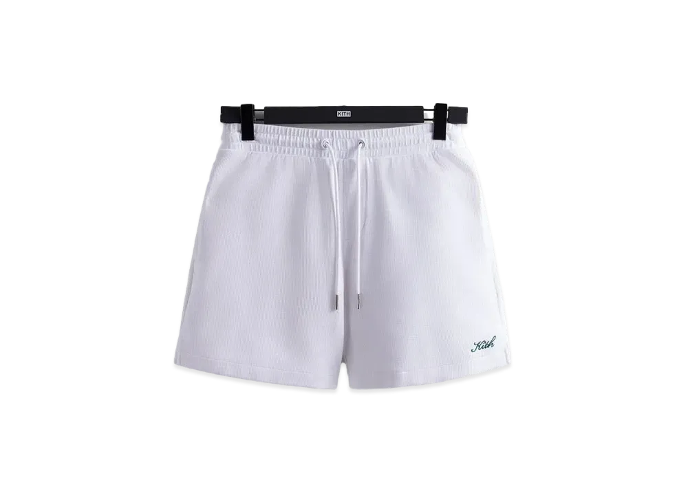Kith Micro Waffle Graham Short "White"