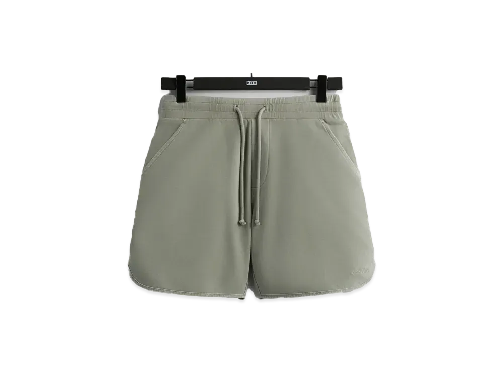 Kith Crystal Wash Interlock Jordan Short "Haze"