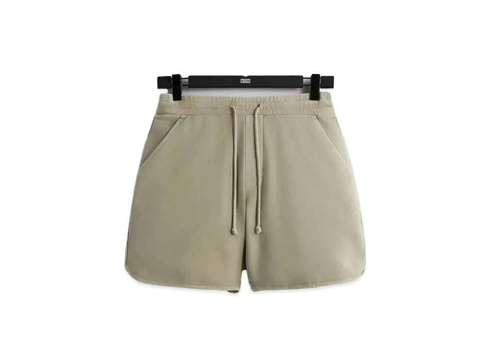 Kith Crystal Wash Interlock Jordan Short "Field"