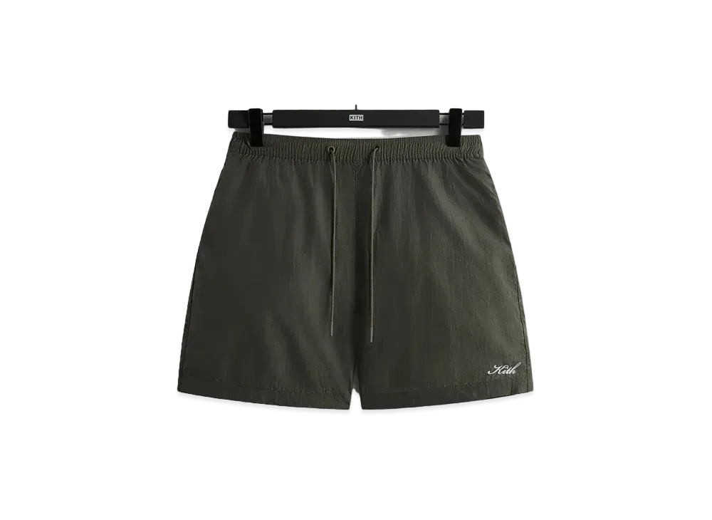 Kith Garment Washed Nylon Active Swim Short "Rhizome"