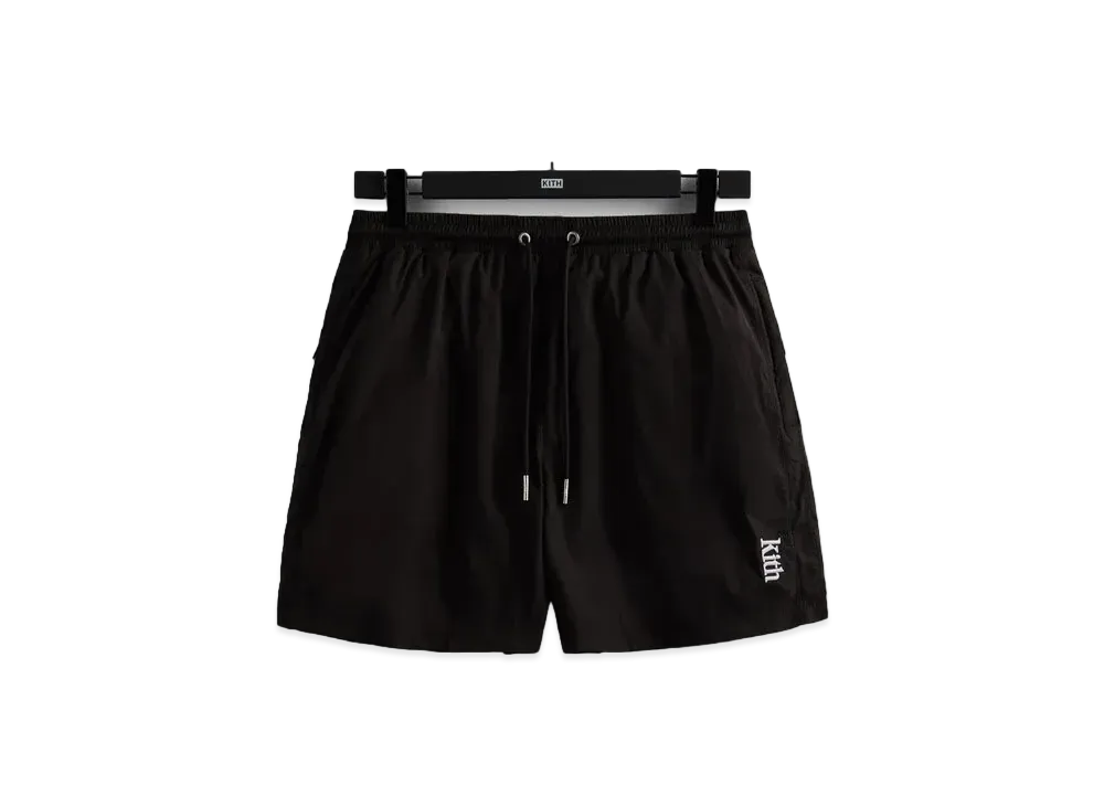 Kith Nylon Active Short "Black"