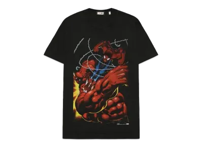 Marvel x Kith Spider-Man Red Hulk Vintage Tee "Black"