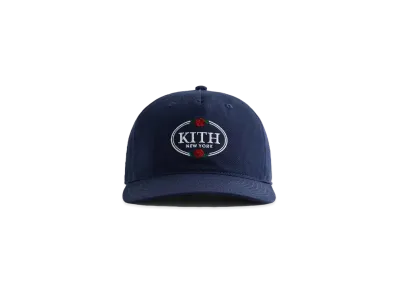 Kith Twill Pinch Crown Snapback Hat "Nocturnal"