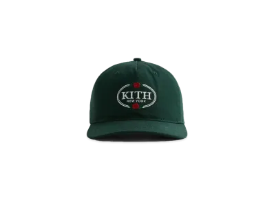 Kith Twill Pinch Crown Snapback Hat "Stadium"