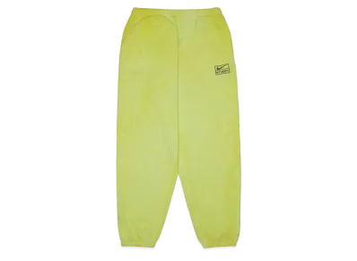 Stussy × Nike NRG Washed Fleece Pant (US Size) "Yellow" DM1024-702