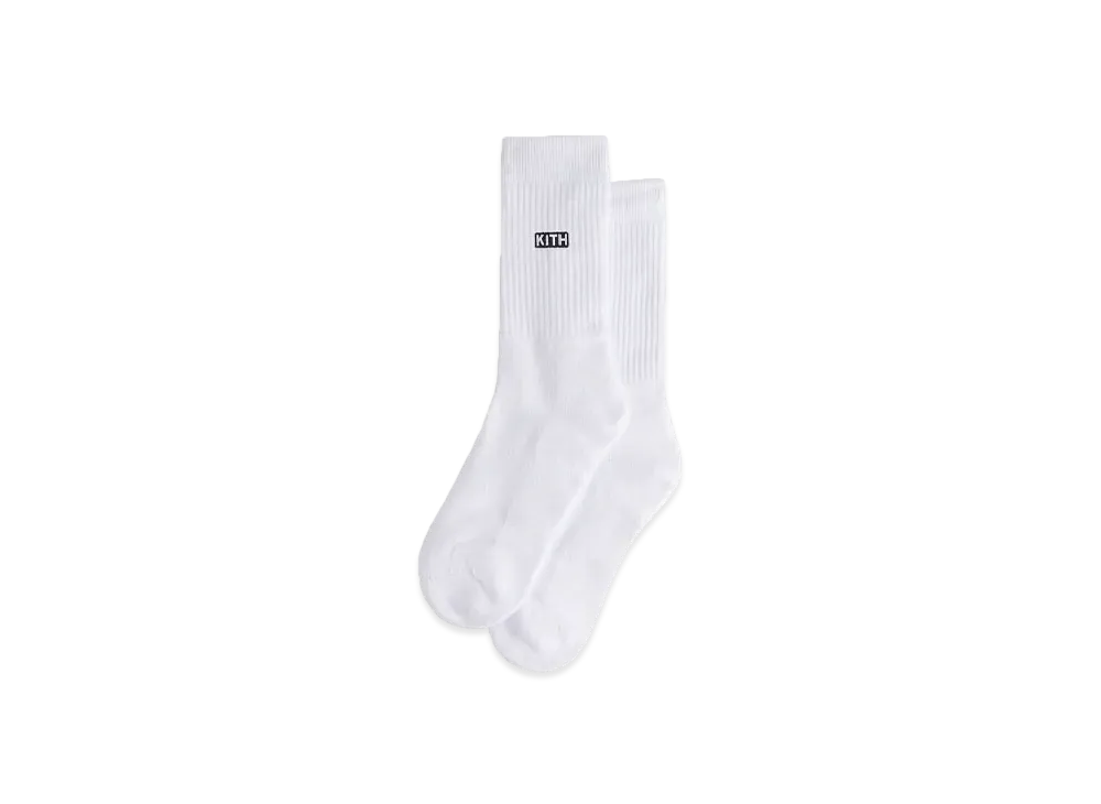 Kith Classics for Stance 2.0 Classic Crew Sock "White"