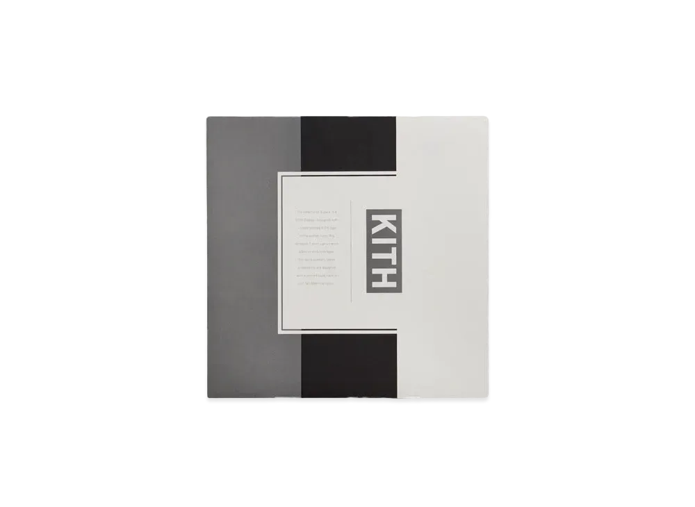 Kith 3-Pack Undershirt "White Heather Grey Black"