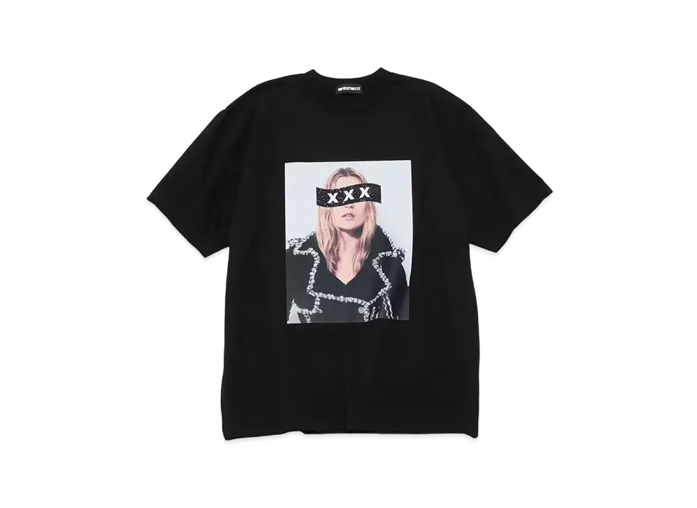 GOD SELECTION XXX x FRAGMENT T-Shirt "Black" GX-S23-10ST-02