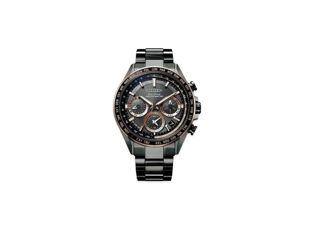 CITIZEN ATTESA ACT Line Black Titanium Series CC4016-67E