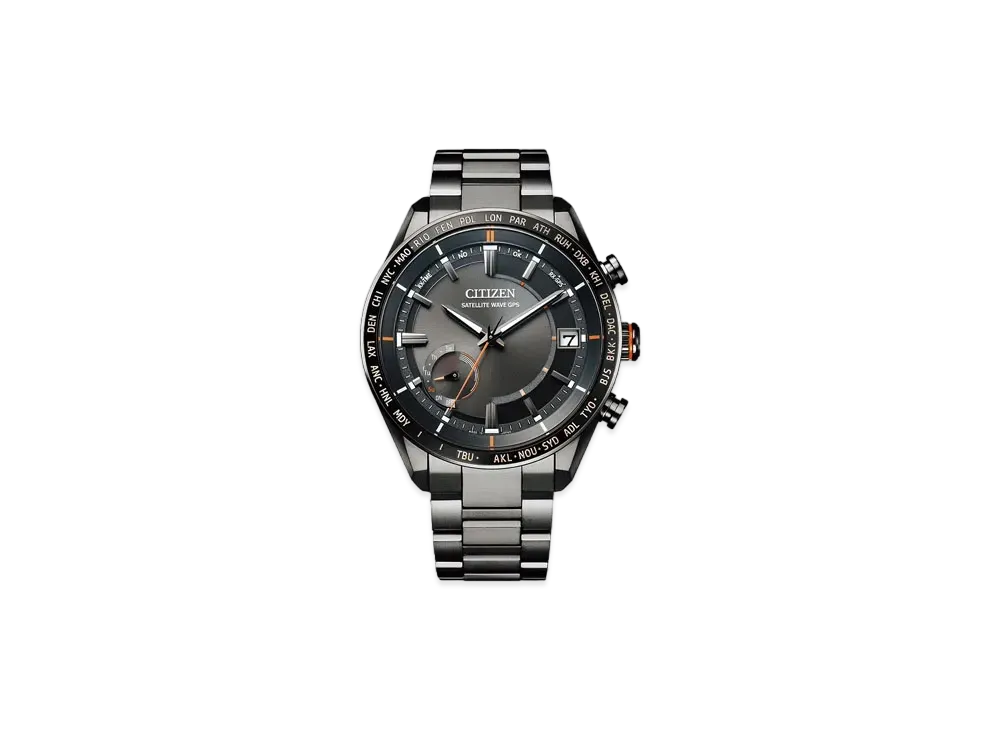 CITIZEN ATTESA ACT Line Black Titanium Series CC3085-51E