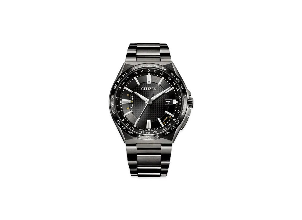 CITIZEN ATTESA ACT Line Black Titanium Series CB0215-51E